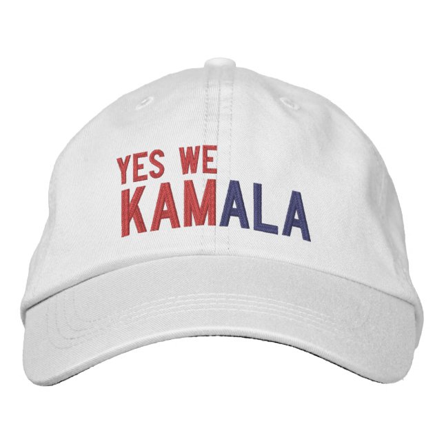 Gorra Bordada Sí, Kamala (Anverso)