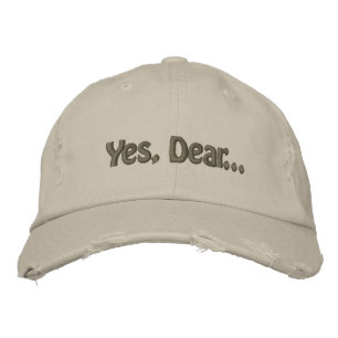Gorra Bordada Sí, Querido...