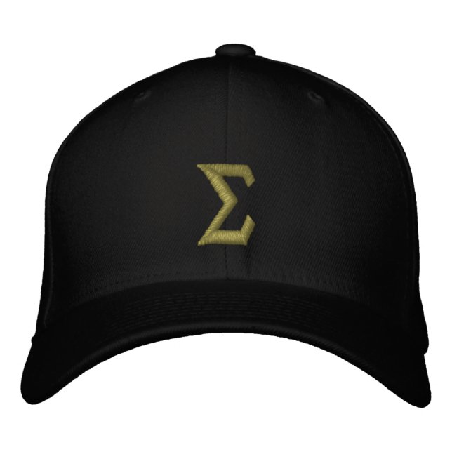 Gorra Bordada Sigma (Anverso)
