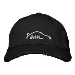 Gorra Bordada Silueta de deriva de STI