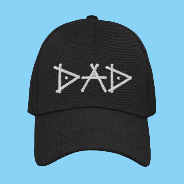 Gorra Bordada Símbolo de Papá Geométrico Regalo de Cumpleaños de (Subido por el creador)