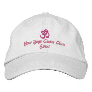 Gorra Bordada Símbolo OM Espiritualidad Bordados de yoga