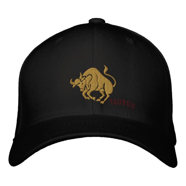 Gorra Bordada Símbolo zodiaco Taurus (Anverso)
