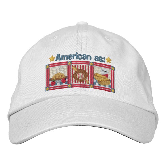 Gorra Bordada Símbolos e iconos estadounidenses (Anverso)