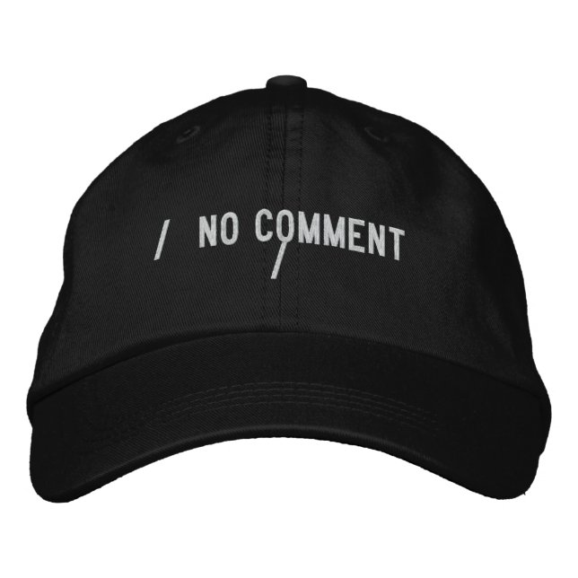 Gorra Bordada /* sin comentarios */ (Anverso)