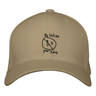 Gorra Bordada Sin pingüinos pateadores