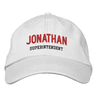 Gorra Bordada Sínónimo de software libre SUPERINTENDENT Nombre p