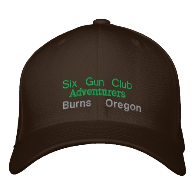 Gorra Bordada Six Gun Club (Anverso)