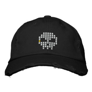 Gorra Bordada Skull 8 - bit