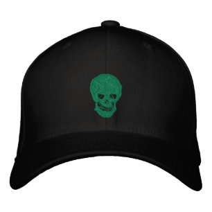 Gorra Bordada Skull irlandés