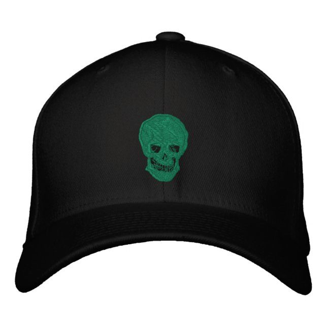 Gorra Bordada Skull irlandés (Anverso)