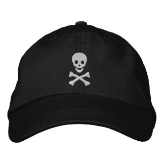 Gorra Bordada Skull y Crossbone
