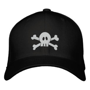 Gorra Bordada Skull y Crossbone