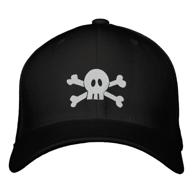 Gorra Bordada Skull y Crossbone (Anverso)