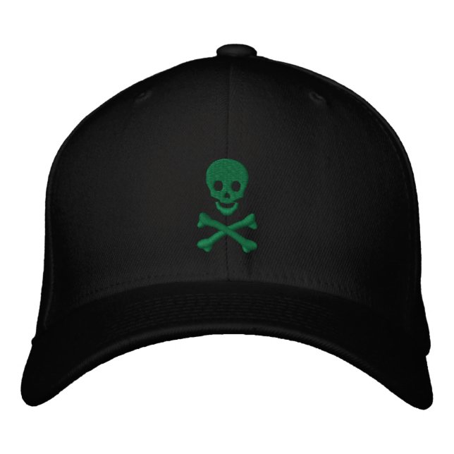 Gorra Bordada Skull y Crossbone (Anverso)