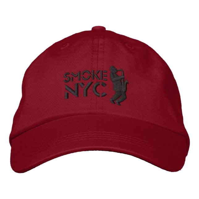 Gorra Bordada Smoke Red BB (Anverso)