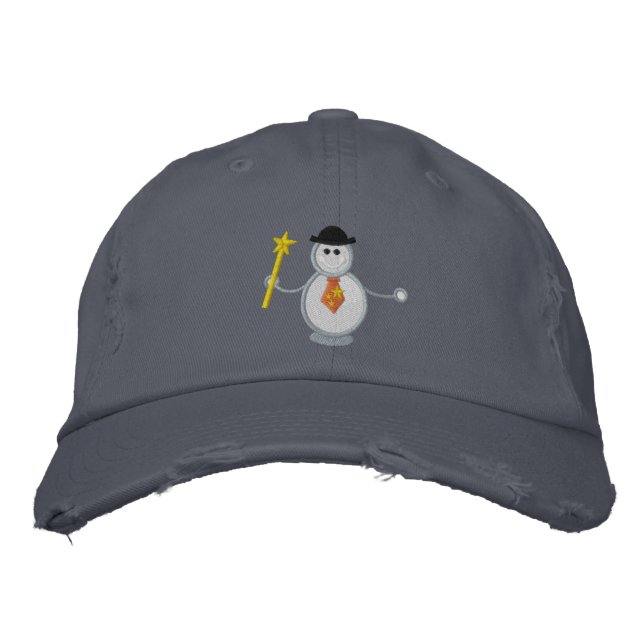 Gorra Bordada Snowman (Anverso)
