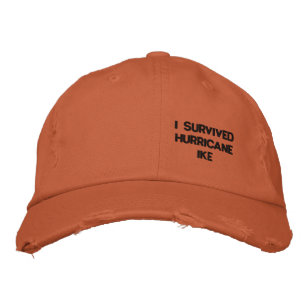 GORRA BORDADA SOBREVIVÍ EL CASQUILLO DE IKE DEL HURACÁN
