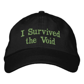 Gorra Bordada Sobreviví el sombrero del vacío