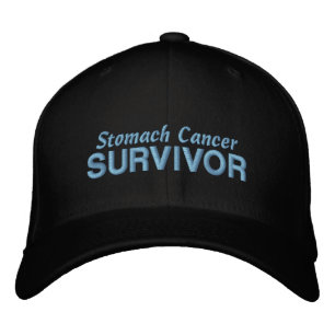 Gorra Bordada Sobreviviente de cáncer de estómago