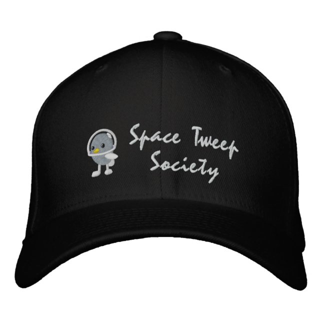 Gorra Bordada Sociedad de Tuiteros Espaciales Birdonaut (Anverso)