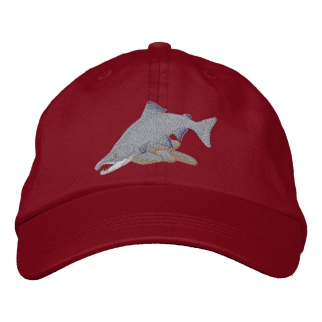 Gorra Bordada Sockeye Salmon (Anverso)