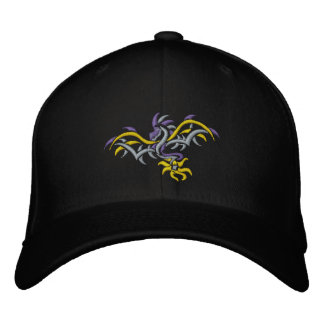 Gorra Bordada sol de dragón amarillo