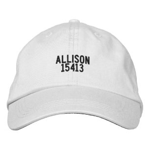 Gorra Bordada Sombrero Allison Pennsylvania