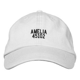 Gorra Bordada Sombrero Amelia Ohio