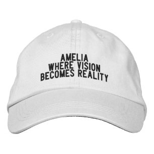Gorra Bordada Sombrero Amelia Ohio