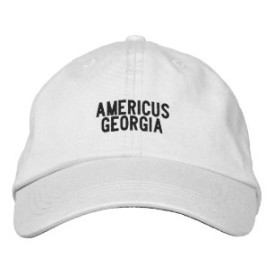 Gorra Bordada Sombrero Americus Georgia