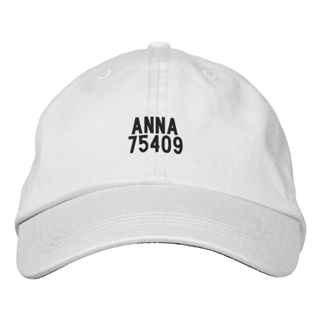 Gorra Bordada Sombrero ANNA TEXAS (Anverso)