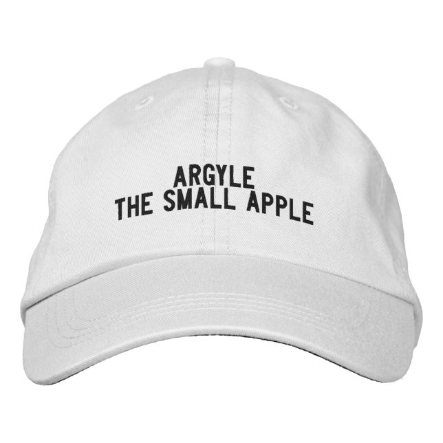 Gorra Bordada Sombrero ARGYLE TEXAS (Anverso)