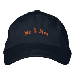 Gorra Bordada Sombrero Azul Texto Miel Nombre Personalizado Sr y