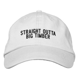 Gorra Bordada Sombrero BIG TIMBER Montana