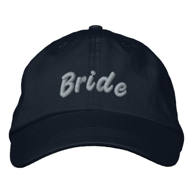 Gorra Bordada Sombrero bordado para la fiesta de bodas, personal (Anverso)