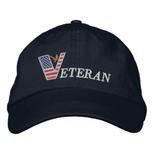 Gorra Bordada Sombrero Bordado Veterano