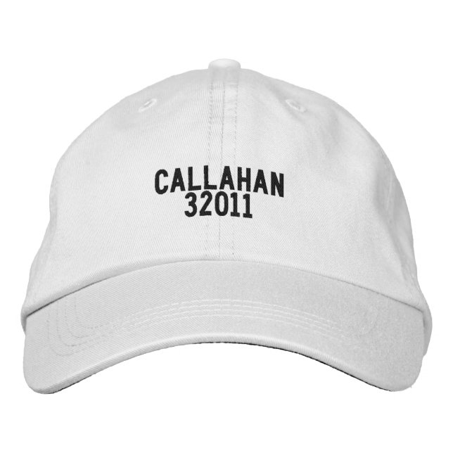 Gorra Bordada Sombrero Callahan Florida (Anverso)