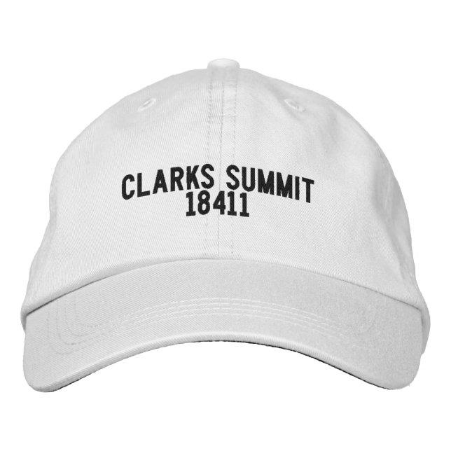 Gorra Bordada Sombrero Clarks Summt Pennsylvania (Anverso)
