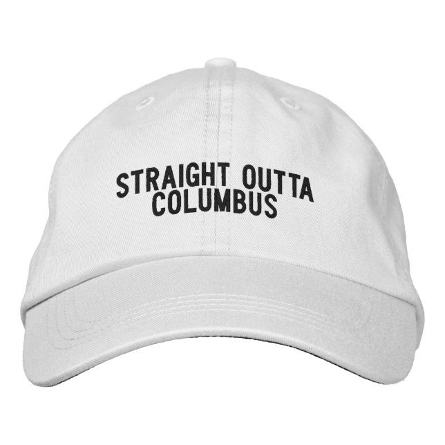 Gorra Bordada Sombrero Colimbus Mississippi (Anverso)