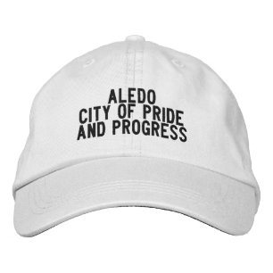 Gorra Bordada Sombrero de Aledo Illinois