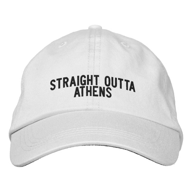 Gorra Bordada Sombrero de Athens Alabama (Anverso)