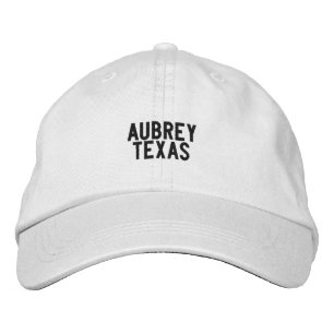 Gorra Bordada Sombrero de AUBREY TEXAS