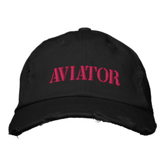 Gorra Bordada Sombrero de béisbol Aviador