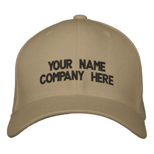 Gorra Bordada Sombrero de béisbol bordado de texto personalizado