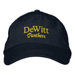 Gorra Bordada Sombrero de béisbol bordado en escuela secundaria 