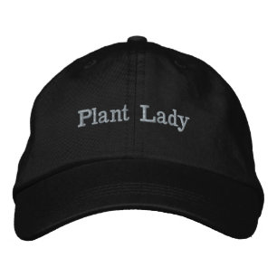 Gorra Bordada Sombrero de béisbol bordado en jardinera para muje