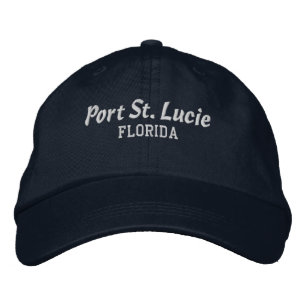 Gorra Bordada Sombrero de béisbol bordado en Port St.Lucie Flori