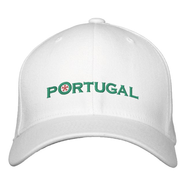 Gorra Bordada Sombrero de béisbol bordado en Portugal (Anverso)