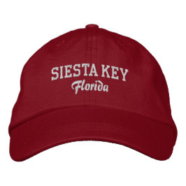 Gorra Bordada Sombrero de béisbol bordado Siesta Key Florida